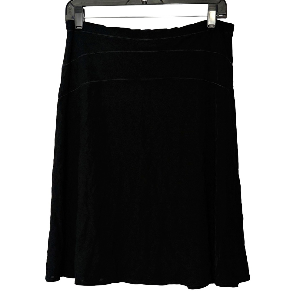 Valentino Roma Black Viscose Mesh 90s A-Line Mini Skirt‎ Whimsigoth Whitchy - 6